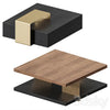 Homary Black Coffee Table 3DSMAX Model