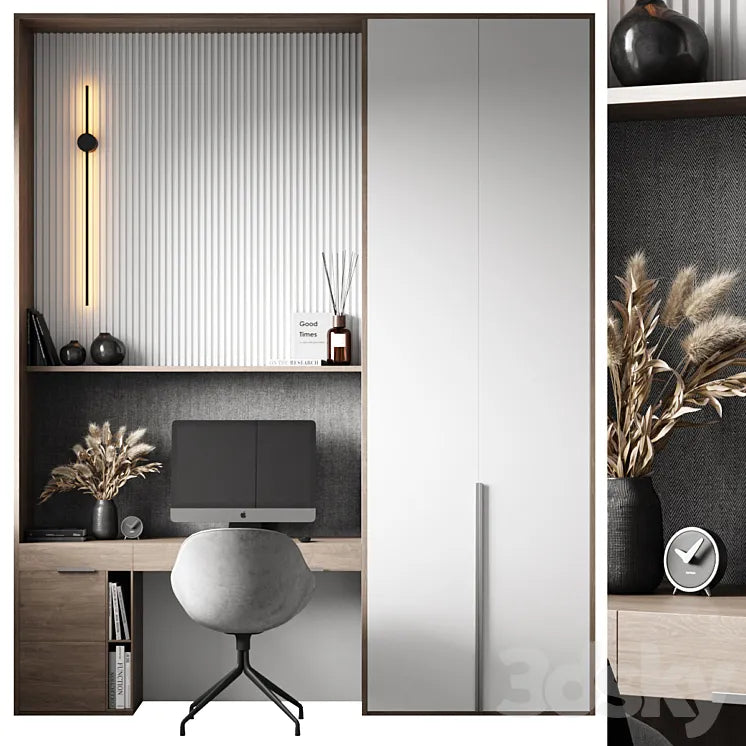 Home Office 3DSMAX Model