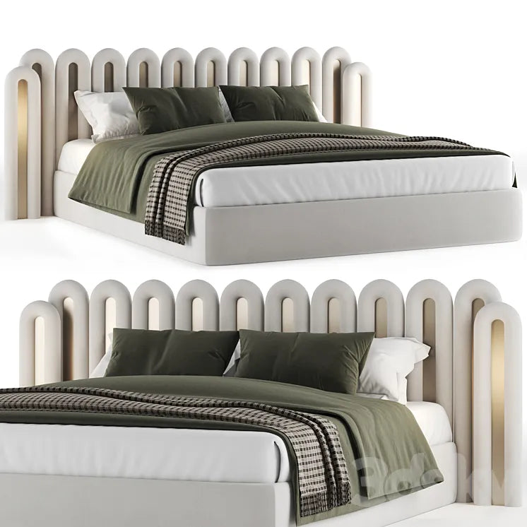 Hommes DEMIZ Bed 3DSMAX Model