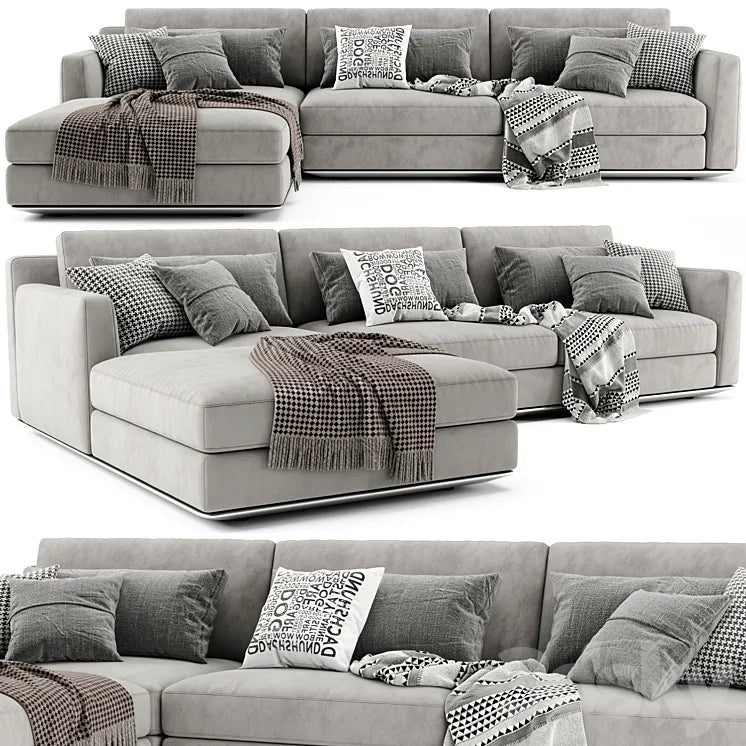 Horm Ellington Chaise Longue Sofa 3DSMAX Model