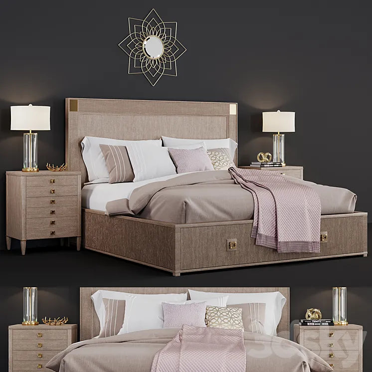 Hudson Bed 3DSMAX Model