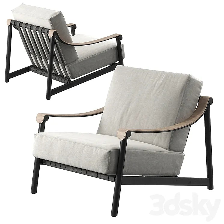 Hudson lounge chair 3DSMAX Model