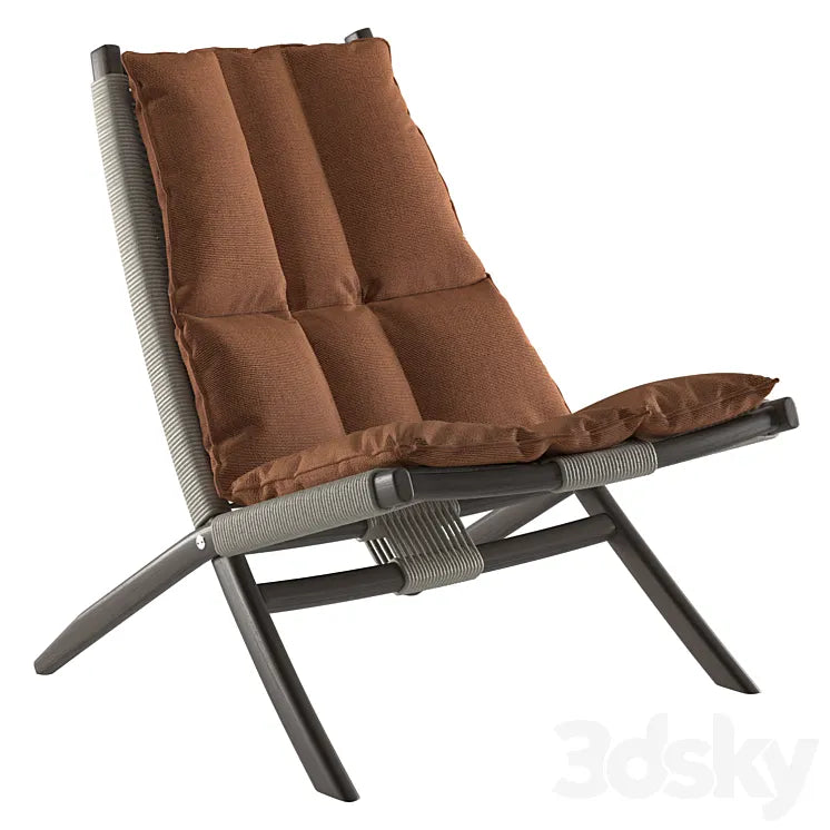 Huli armchairs by frigerio salotti 3DSMAX Model