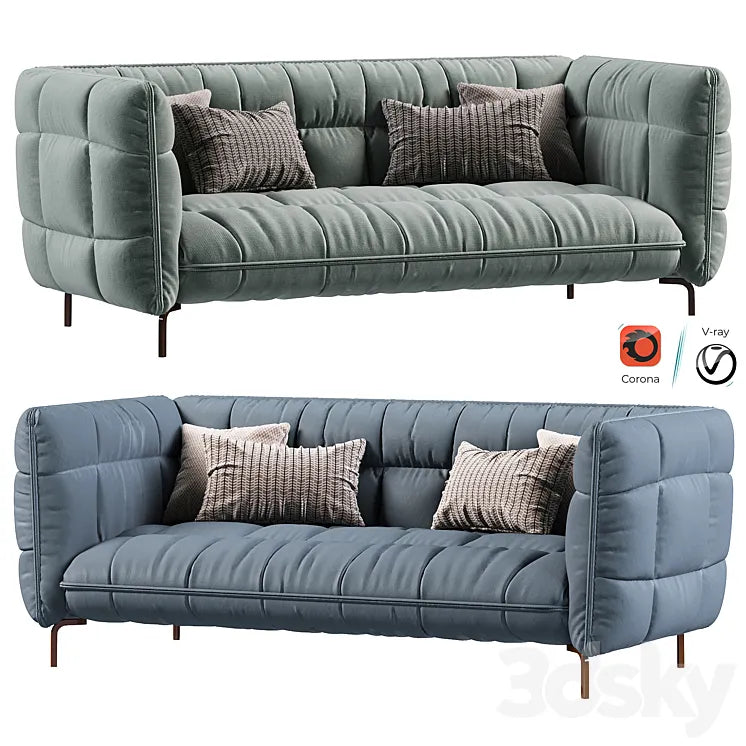 Husk Sofa 3DSMAX Model