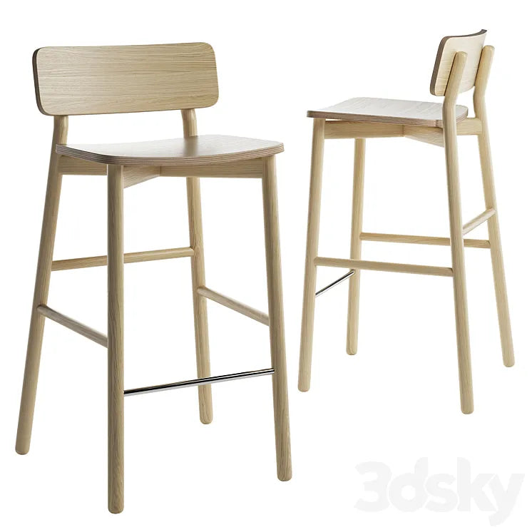 Hven Bar Stool by Skagerak 3DSMAX Model