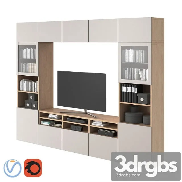 Ikea besta 04 3D Model Free