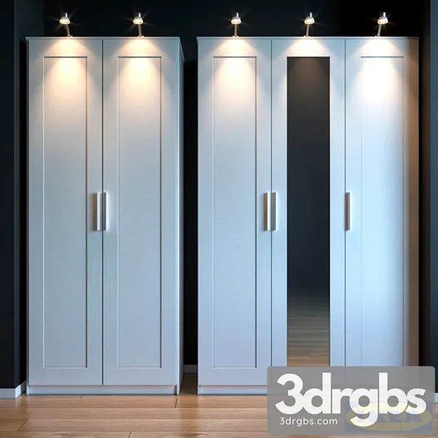 Ikea cabinet brimnes 3D Model Free
