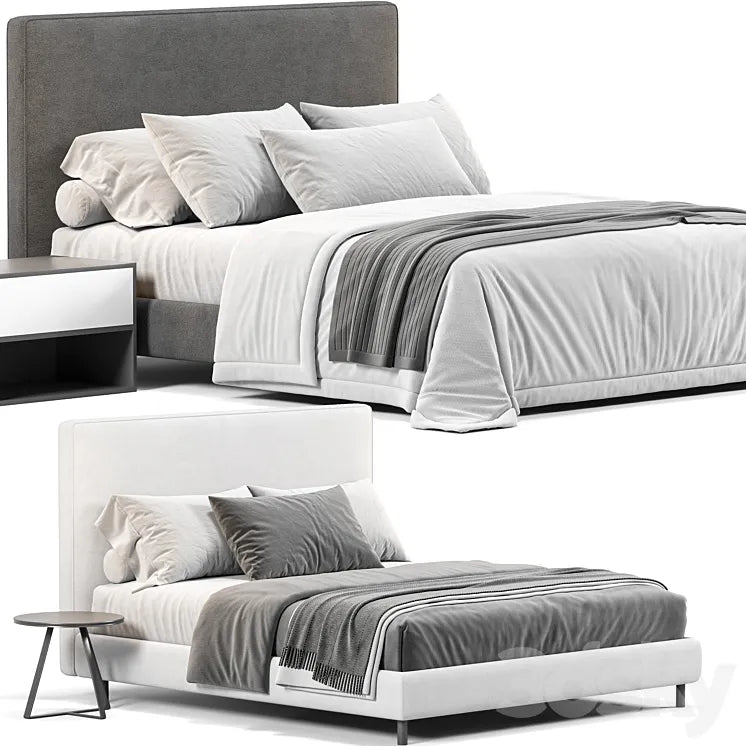 Ikea Dunvik Bed 3DSMAX Model