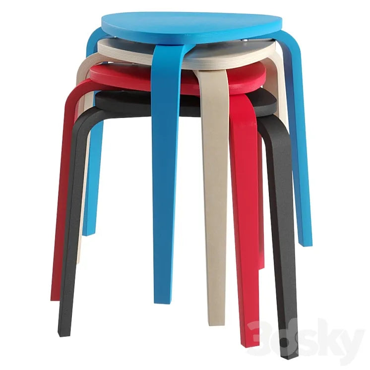 IKEA KURRE Stool 3DSMAX Model