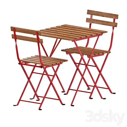 IKEA TÄRNÖ Table And Chairs 3DSMAX Model