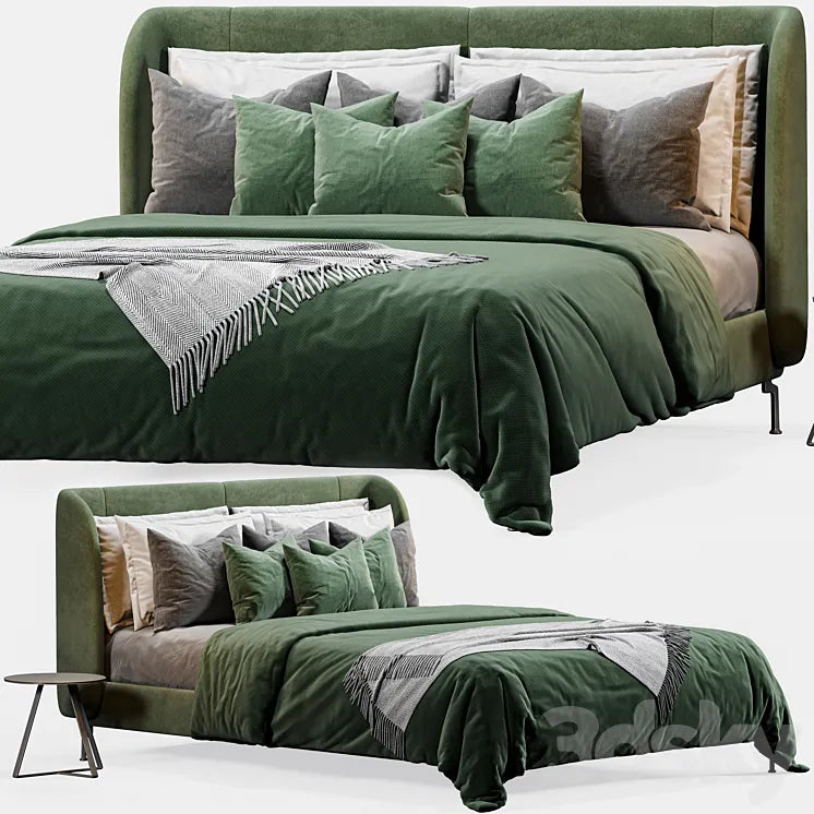 IKEA TUFJORD bed | Ikea Tufjord Upholstered Bed _02 3DSMAX Model