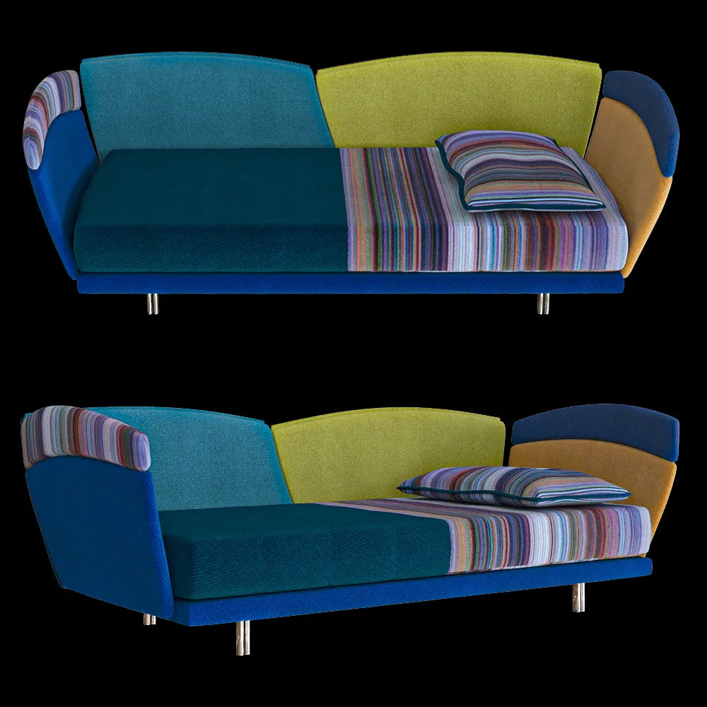 IL Loft  - Sofa Aurora baby Letto 3ds Max