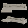 IL Loft  - Sofa Cubi CUB 63 3ds Max