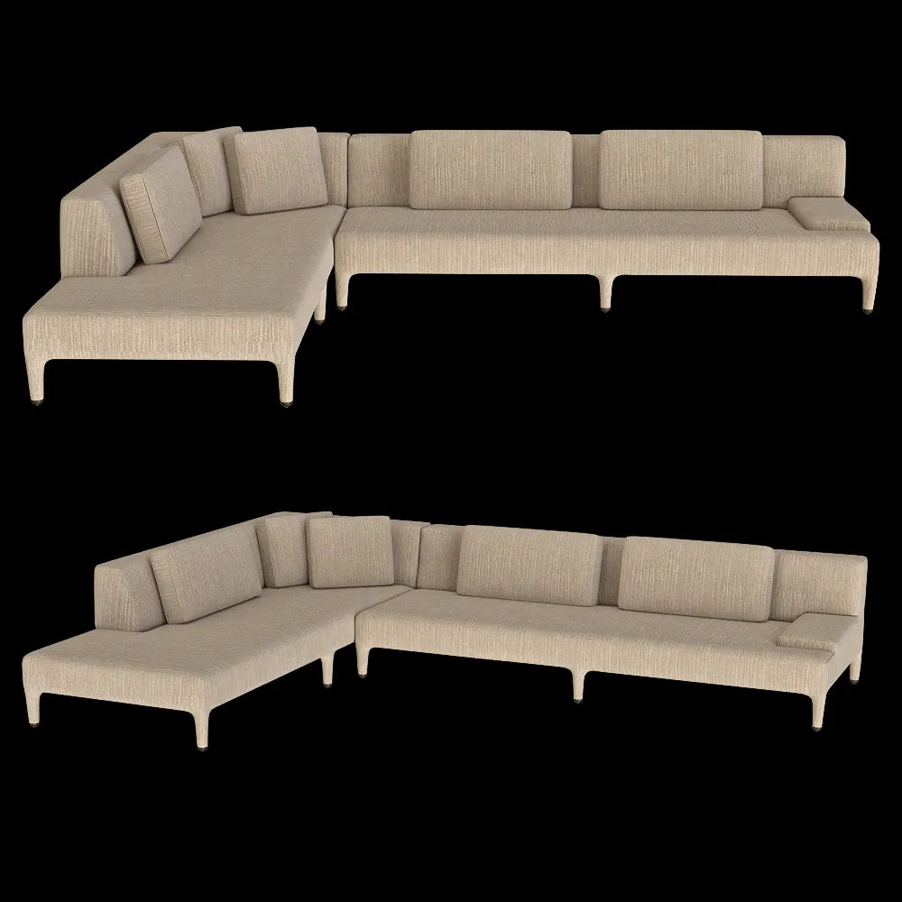 IL Loft  - Sofa Delta Angolare 3ds Max