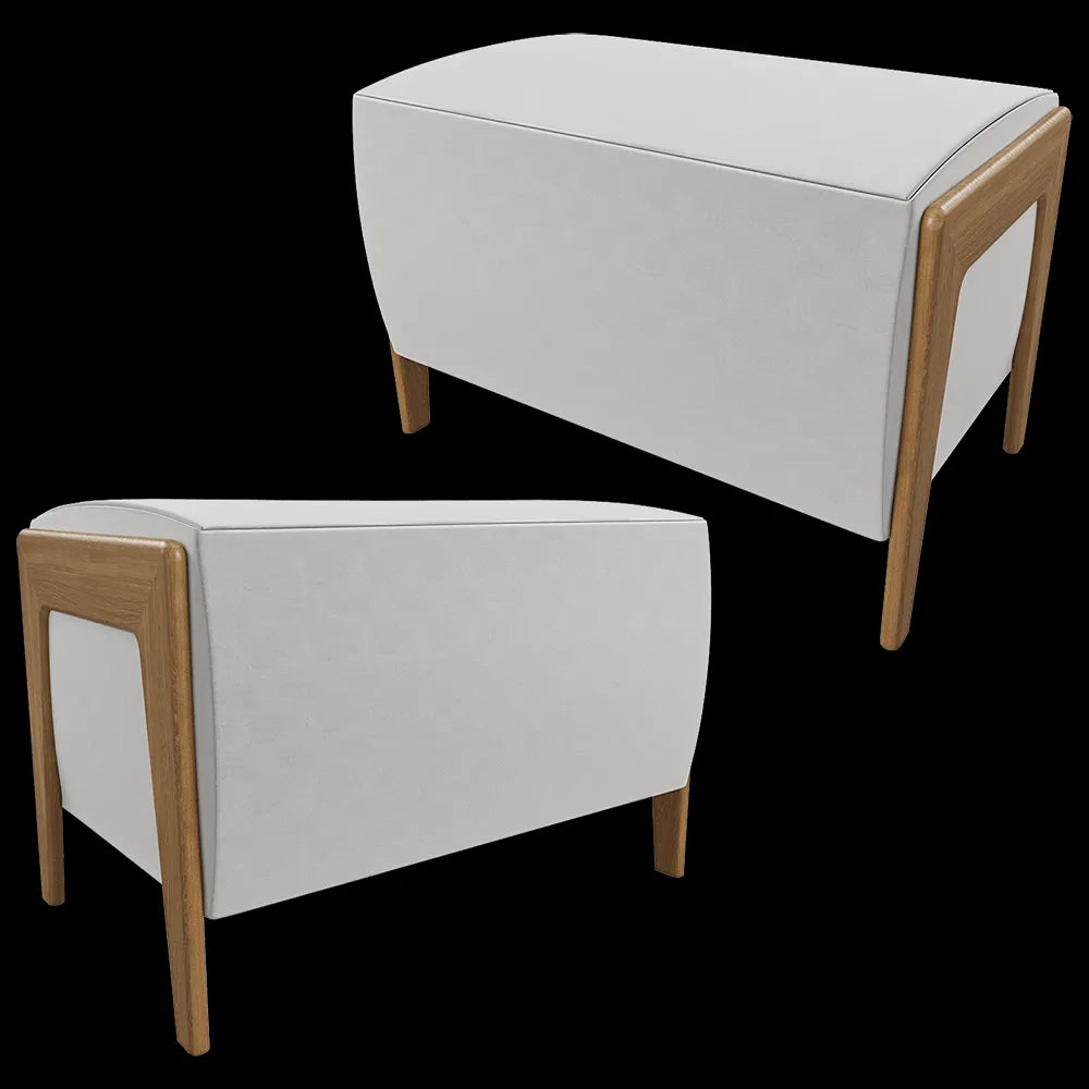 Inno - Pouf Box Wood 1WR 3ds Max