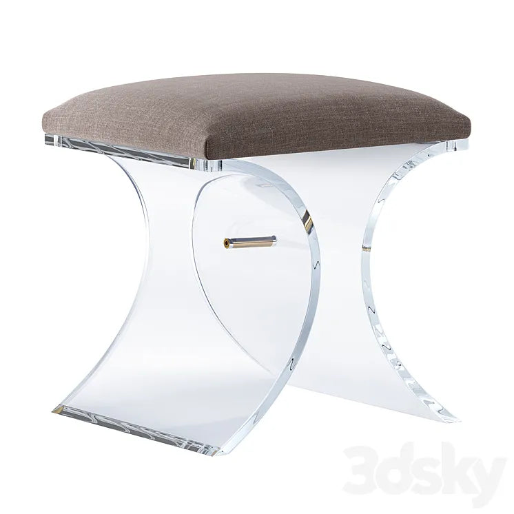 Interlude Home Serena Stool 3DSMAX Model