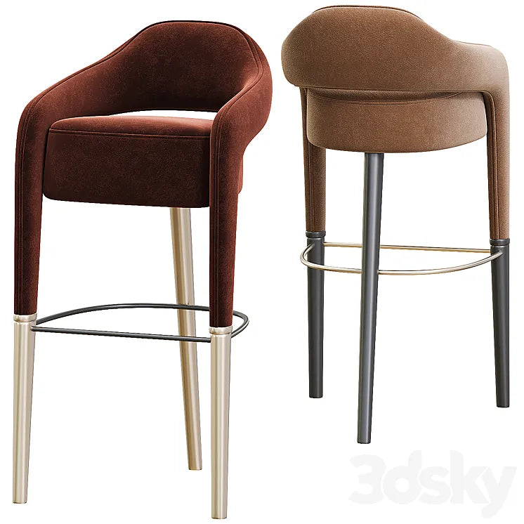 INVICTA Bar Stool 3DSMAX Model