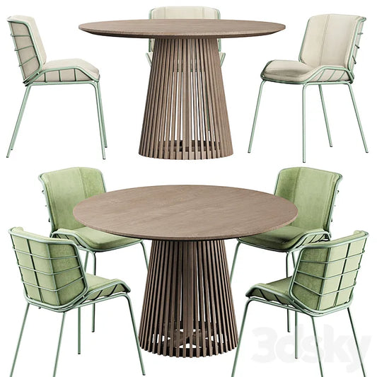 Irune Ola Forma Table Traba GIACOMO CATTANI chair 3DSMAX Model