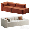 ISLA triple sofa 3DSMAX Model
