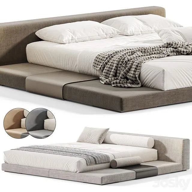 Isola Bed By Monologuelondon 3dsMax Model