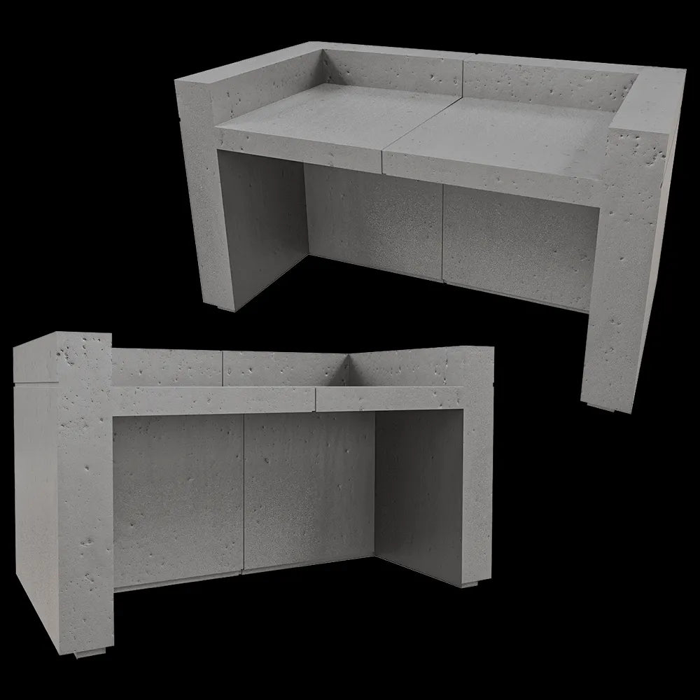Isomi - Desk Lintel 3ds Max