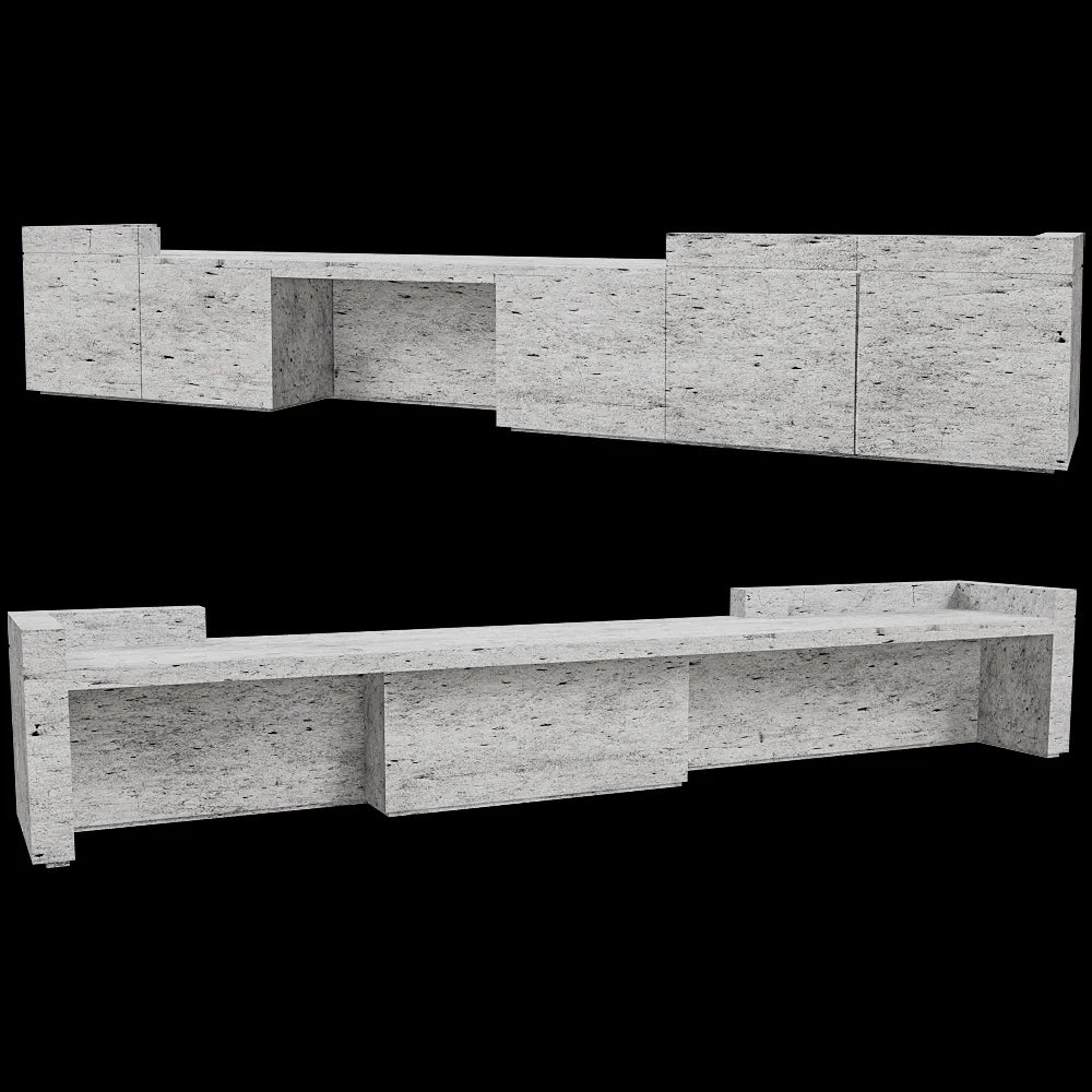 Isomi - Desk Lintel 3ds Max