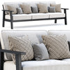 Jack garden three-seater sofa / Three-seater garden sofa 3DSMAX Model