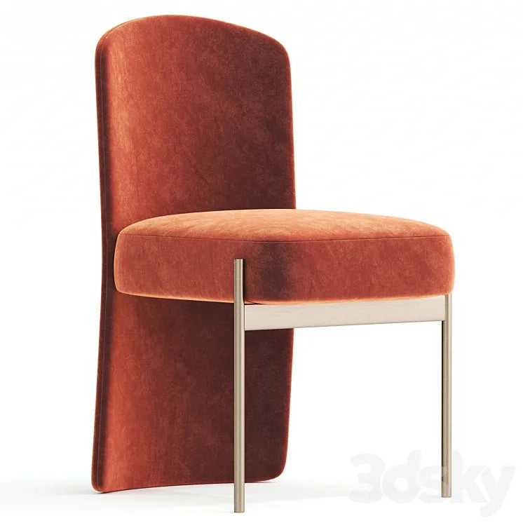 Jack Metal Dining Set Chair 3DSMAX Model