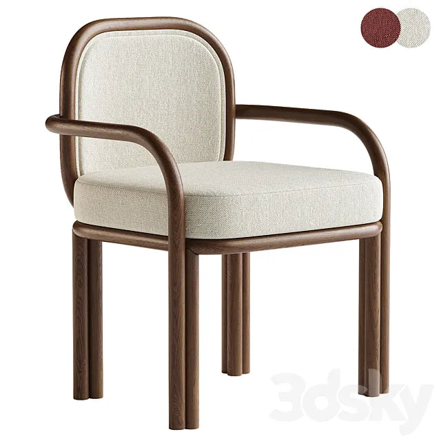 James Dining Chair 3ds Max