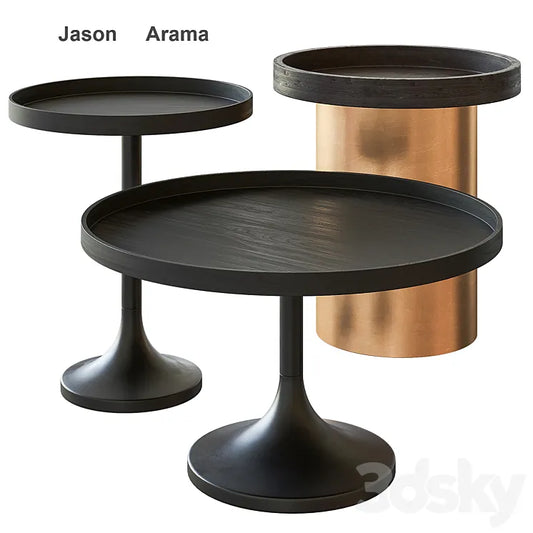 Jason Arama Coffee Table by La Redoute 3DSMAX Model