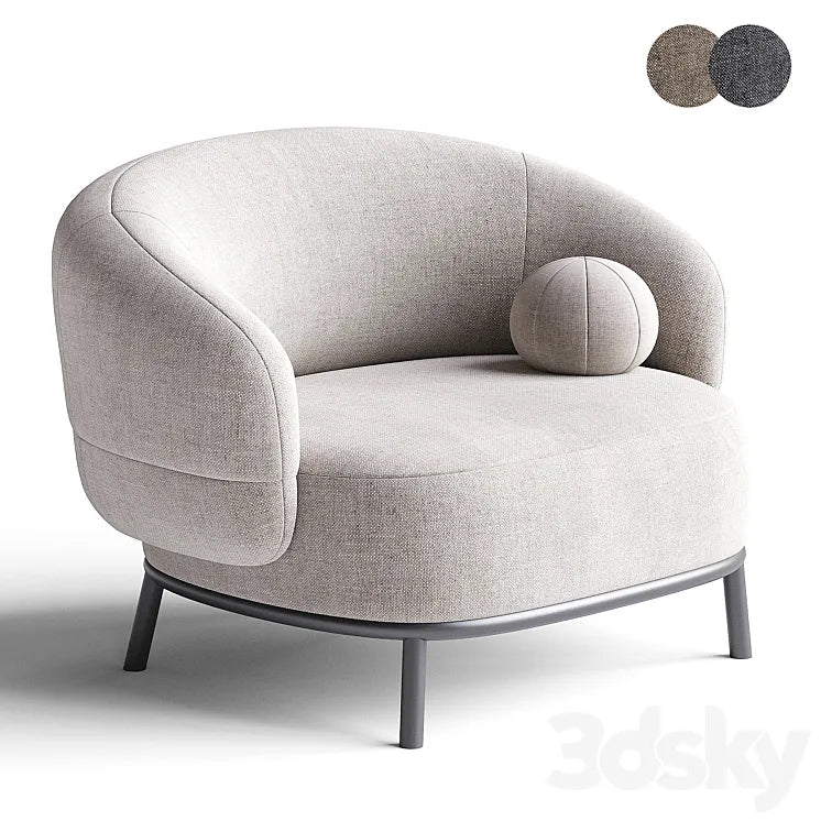 Juliet Armchair 3DSMAX Model