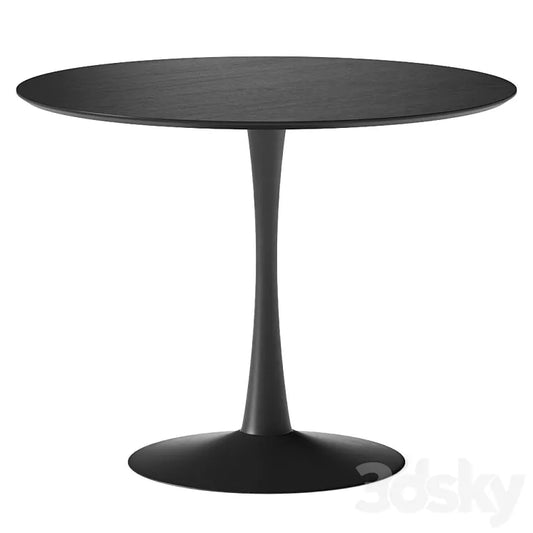 Jysk Ringsted Round Wooden Dining Table 3DSMAX Model