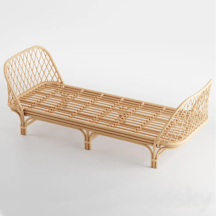 Kaliko Rattan Daybed 3DSMAX Model