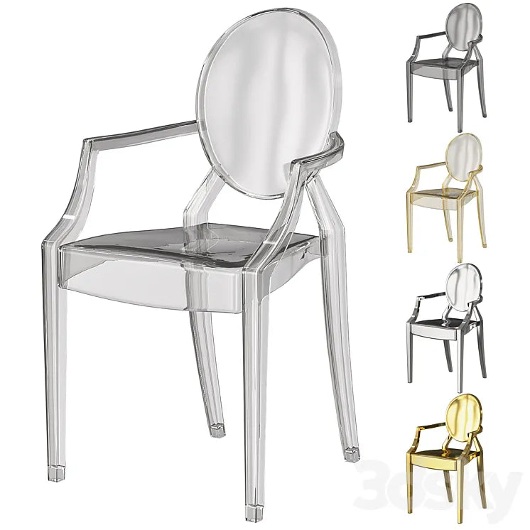 Kartell ghost chair 3DSMAX Model