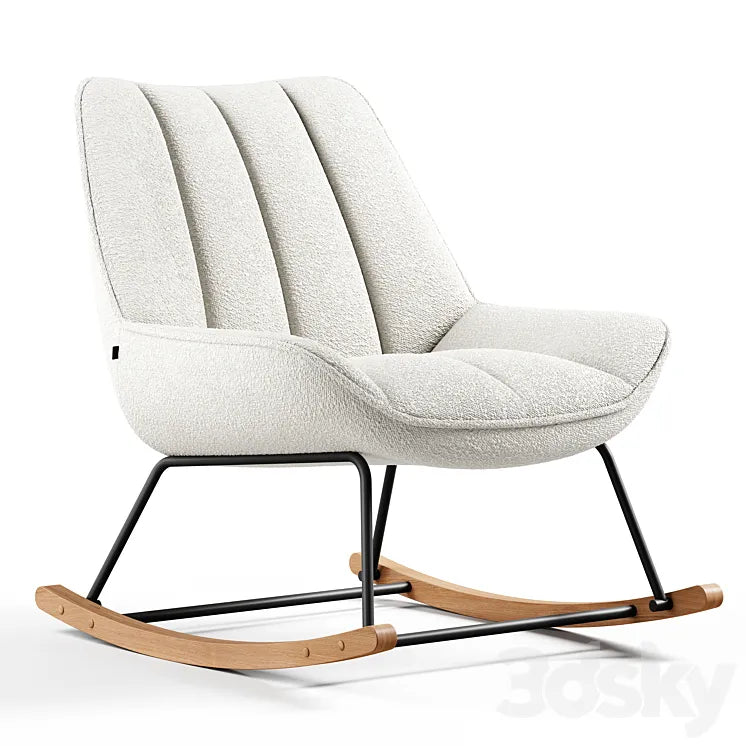 Kave Home - Marlina Rocking Chair 3DSMAX Model