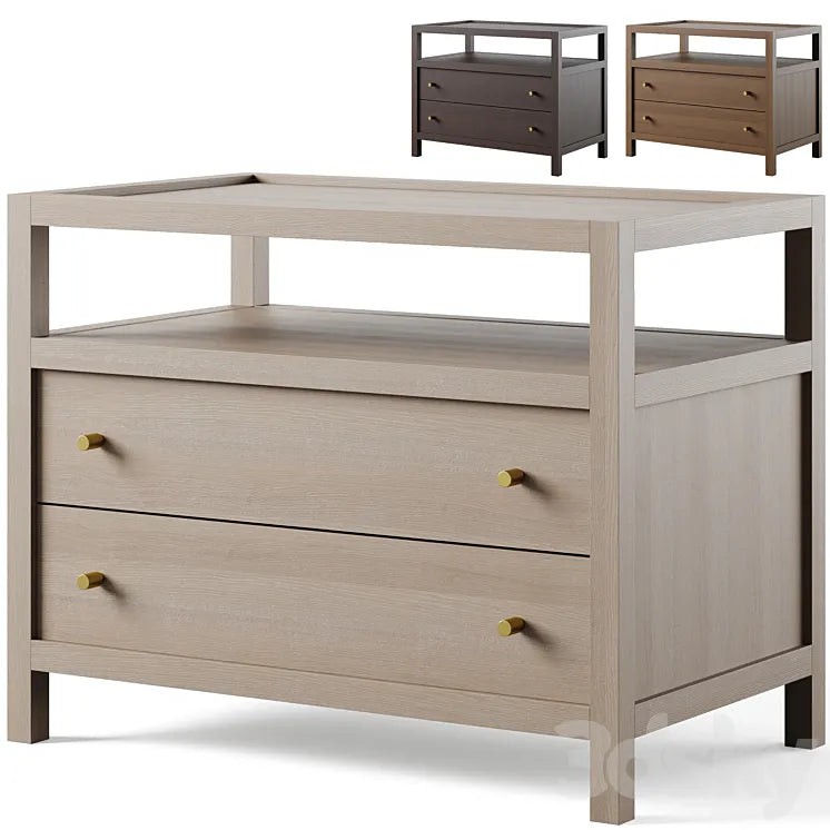 Keane Charging Nightstand by Crate and Barrel 3DSMAX Model