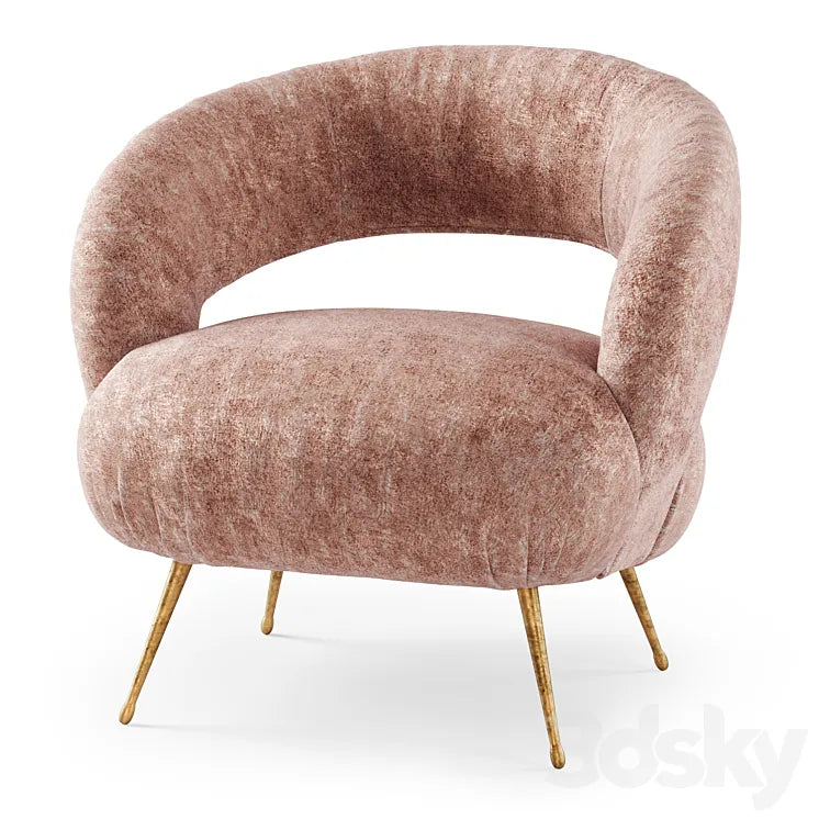 Kelly Wearstler Laurel Lounge chair / Kelly Wearstler 3DSMAX Model