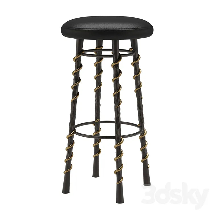 Kelly wearstler serpent barstool 3DSMAX Model