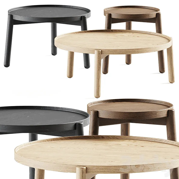Kendo Mobiliario Van Coffee Tables 3DSMAX Model