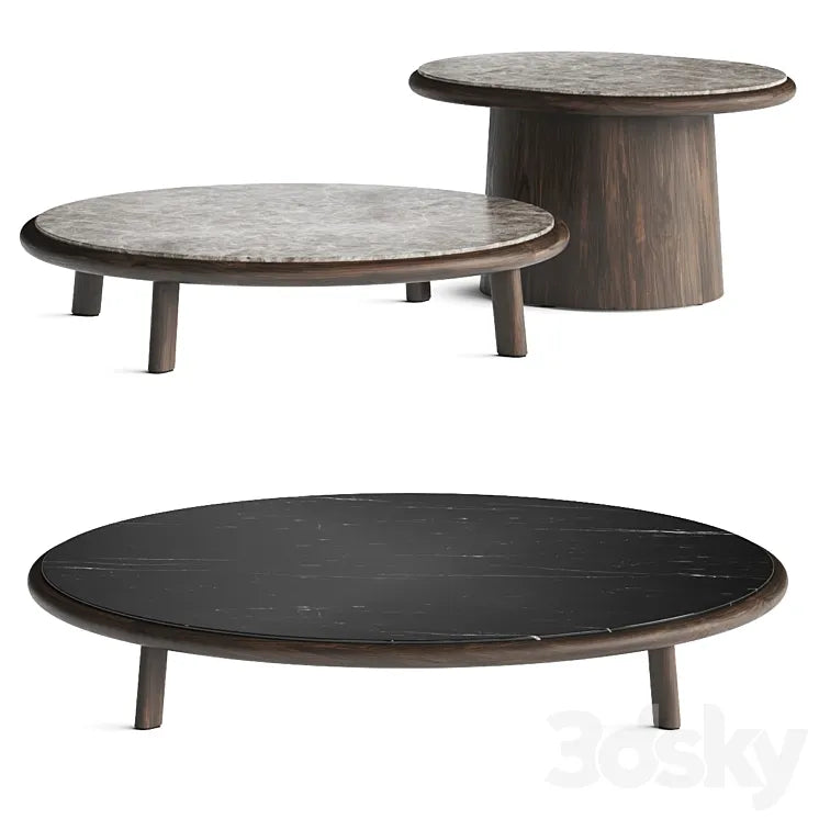 Kettal Giro Coffee Tables 3DSMAX Model