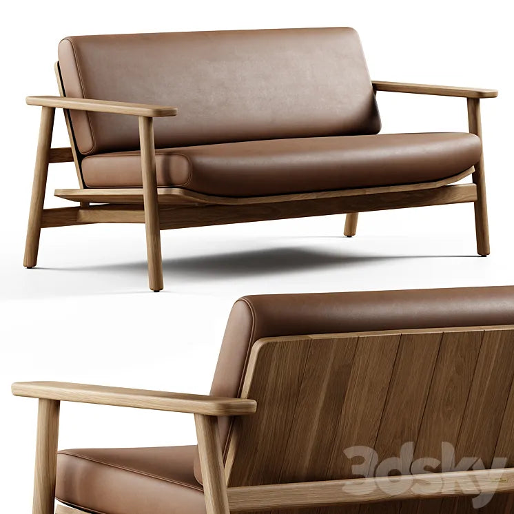 Kettal - Riva 2 Seater Sofa 3DSMAX Model