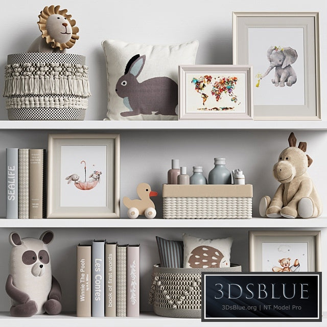 Kids Room Decor 05 3DS Max