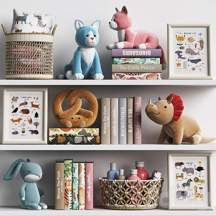 Kids Room Decor 15 3DS Max