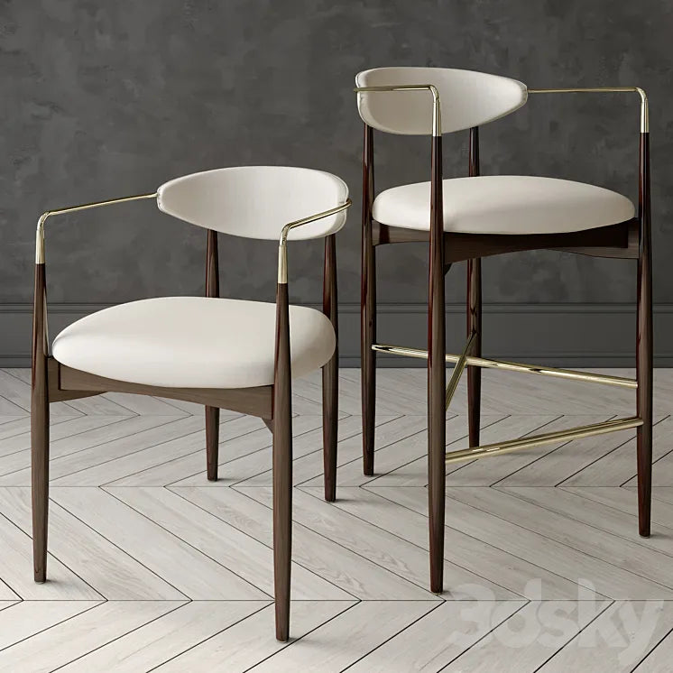 Kimberly Denman Leto Chair 3DSMAX Model