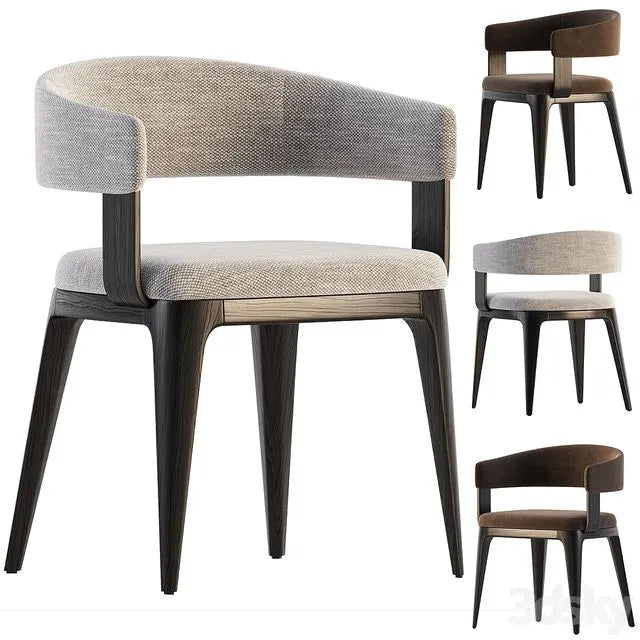 KIRK dining chair Furniture Chair 3dsMax Model