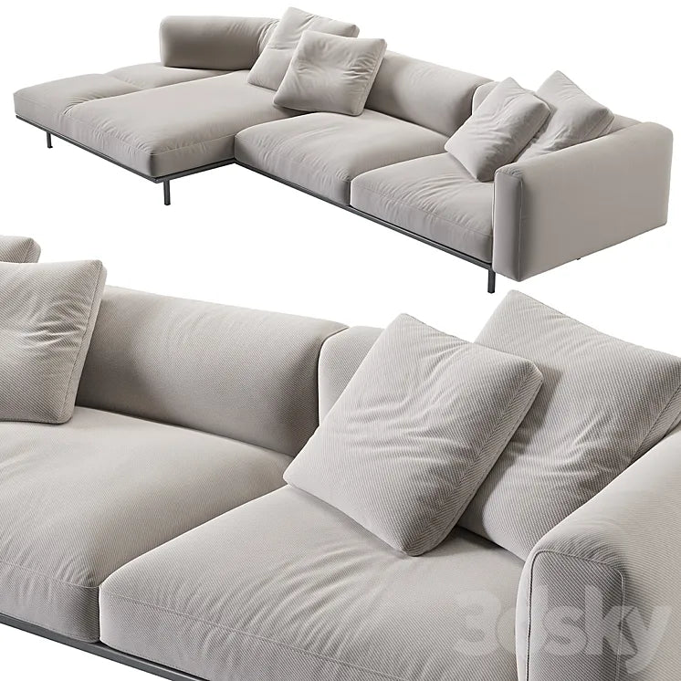 Knoll Matic Sofa 2 3DSMAX Model
