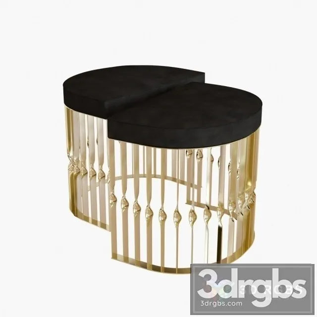 Koket Mandy Stool 3D Model Free