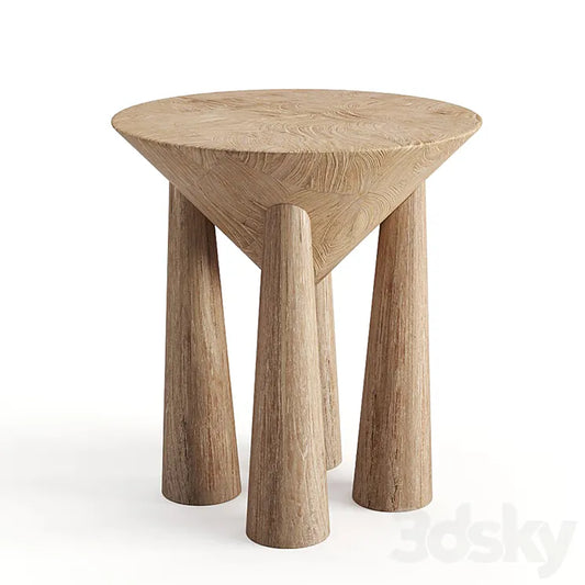 Kongo Side Table 3DSMAX Model