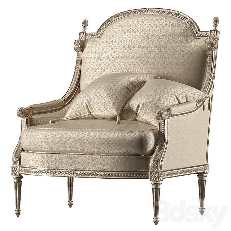 kosovart louis armchair 3DSMAX Model