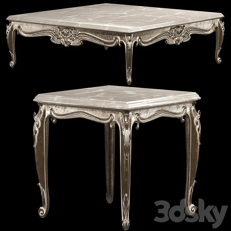 kosovart rococo coffee tables 3DSMAX Model